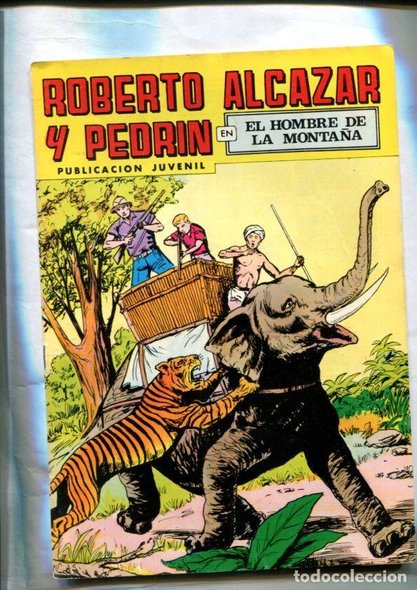 Comics: Roberto Alcazar y Pedrin color, numero 128: El hombre de la monta&ntilde;a - Va&ntilde;o