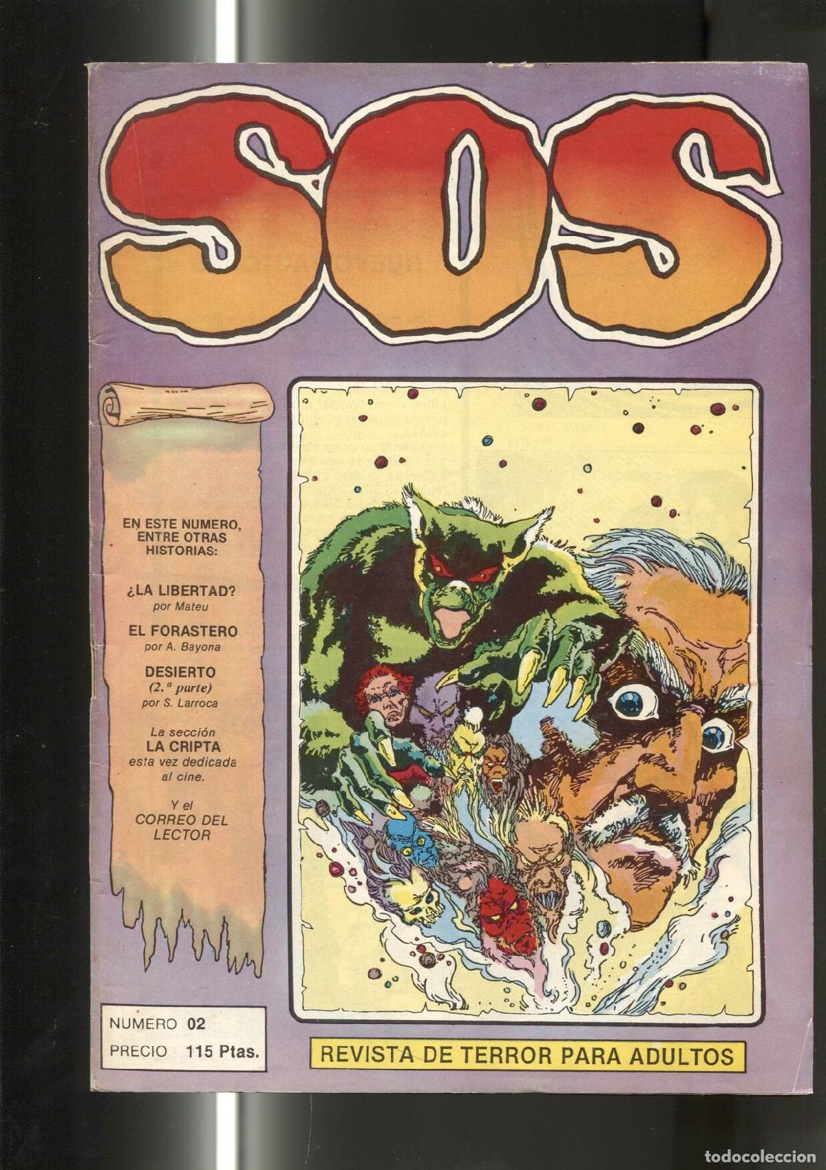C&oacute;mics: SOS 115 pts numero 02 (numerado 1 en trasera) - Varios - Foto 1