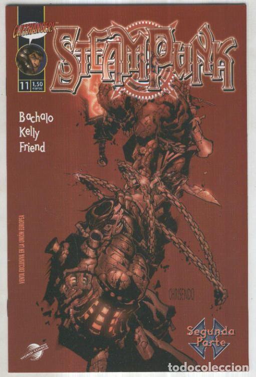 C&oacute;mics: STEAMPUNK Vol.1 No.11: X Parte 2 (World Comics 2002) - Joe Kelly