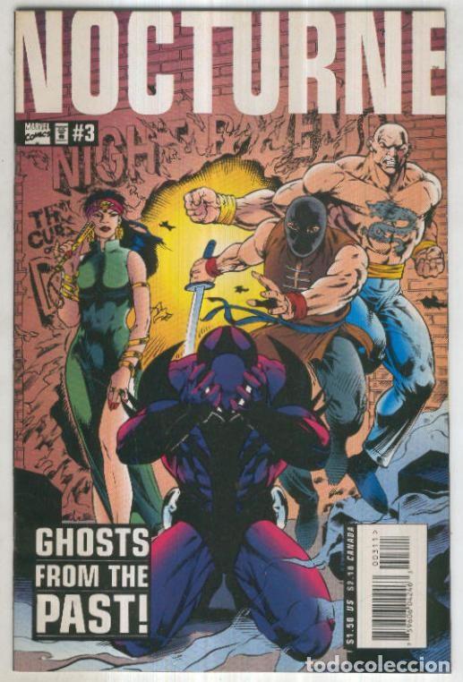 Comics: NOCTURNE, Vol.1 No.03: The Dead of Night (Marvel 1995) - Dan Abnett