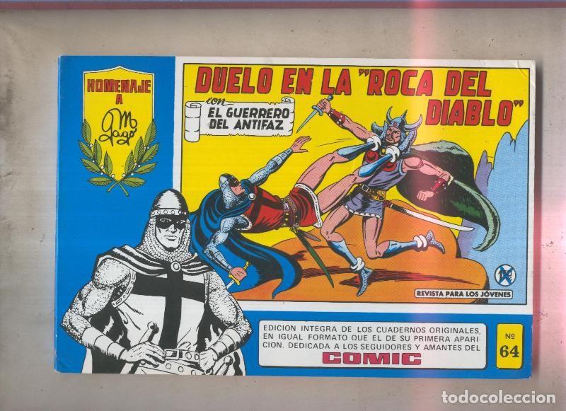 Fumetti: El Guerrero del Antifaz tomos azules numero 64 (Matias Alonso) (numerado 1 en trasera) - Manuel Gago