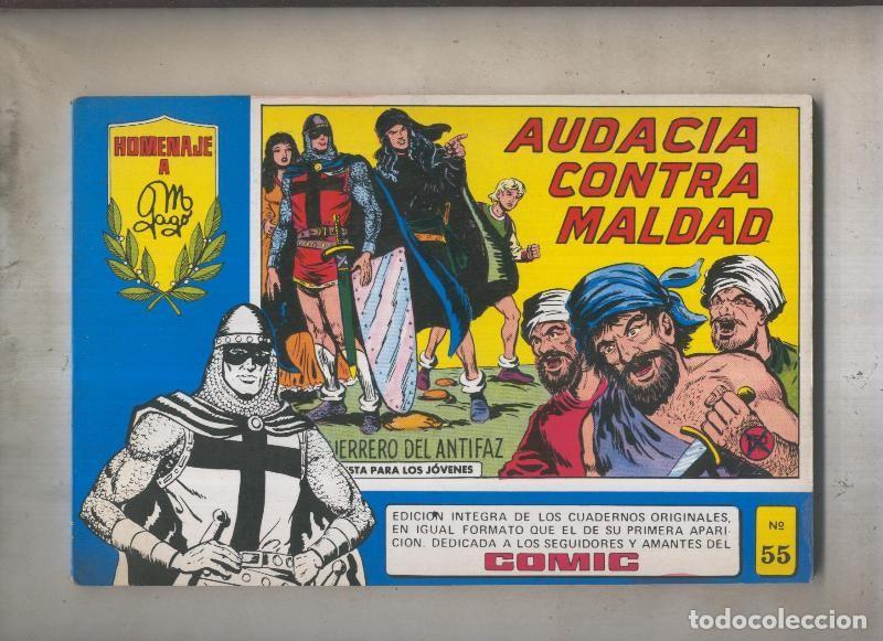 Comics: El Guerrero del Antifaz tomos azules numero 55 (numerado 2 en trasera) - Manuel Gago