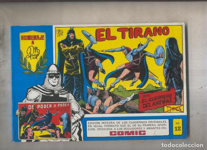 C&oacute;mics: El Guerrero del Antifaz tomos azules numero 12 (numerado 1 en trasera) - Manuel Gago