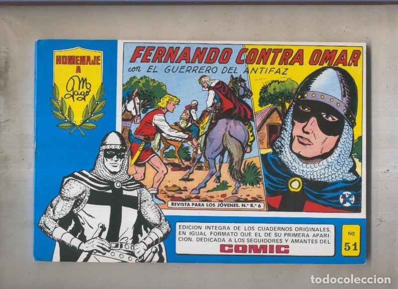 Comics: El Guerrero del Antifaz tomos azules numero 51 - Manuel Gago