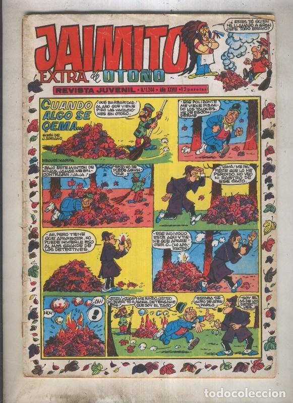 C&oacute;mics: Jaimito numero 1244 (numerado 1 en trasera) - Varios - Foto 1