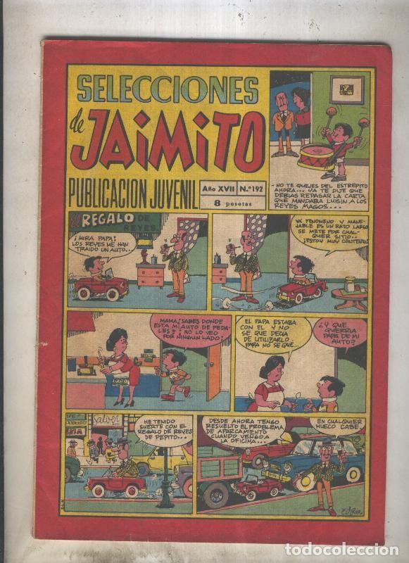 C&oacute;mics: Selecciones de Jaimito numero 192 - Varios - Foto 1