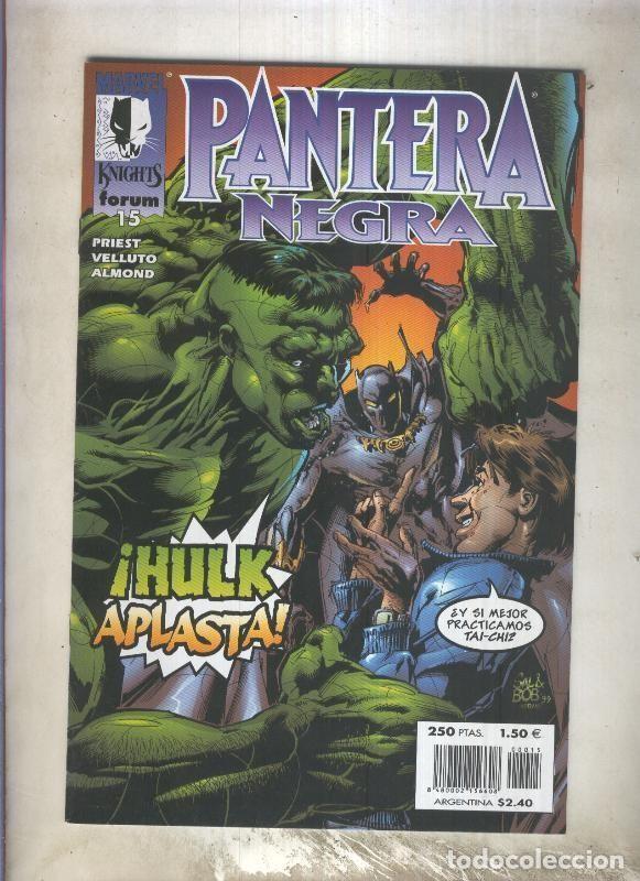C&oacute;mics: Marvel Knights: Pantera Negra numero 15 - Varios - Foto 1