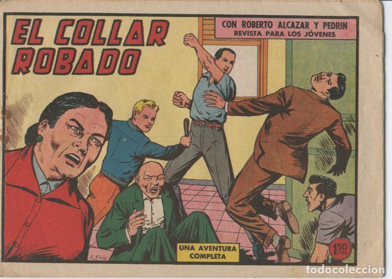 Comics: Roberto Alcazar y Pedrin original numero 0472: El collar robado - Va&ntilde;o