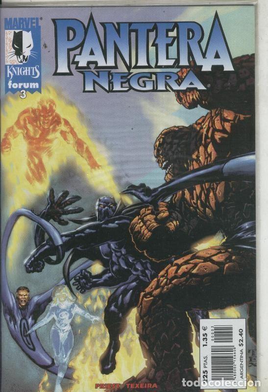 C&oacute;mics: Marvel Knights: Pantera negra numero 03 - Priest-Texeira - Foto 1