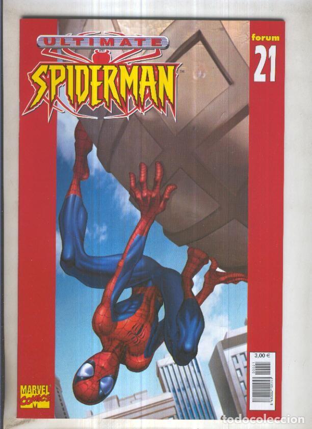 C&oacute;mics: ULTIMATE SPIDERMAN, Vol.1 No.21: Ilegal (Forum 2004) - Brian Michael Bendis - Foto 1