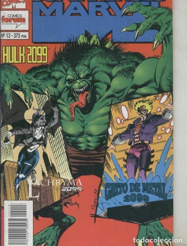 C&oacute;mics: Superheroes Marvel numero 13: Hulk 2099 - Varios - Foto 1