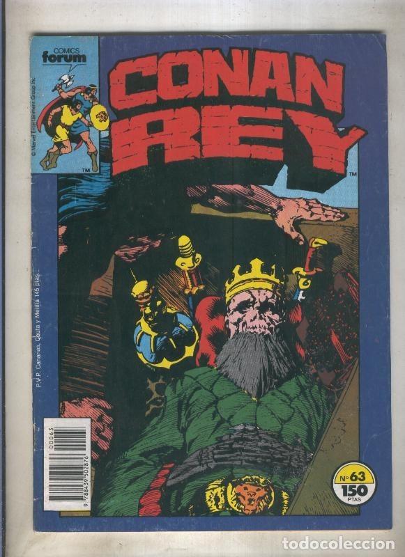 C&oacute;mics: Conan Rey numero 63 (numerado 1 en trasera) - Varios - Foto 1