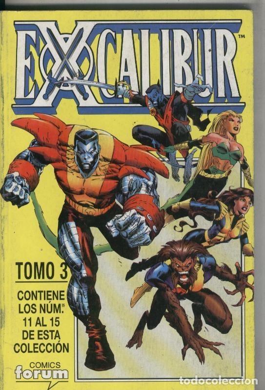 Comics: Excalibur volumen 2 retapado con los numeros 11 al 15 - Varios
