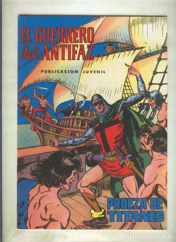 Comics: El Guerrero del Antifaz color numero 051: Proeza de titanes (numerado 1 en trasera) - Manuel Gago
