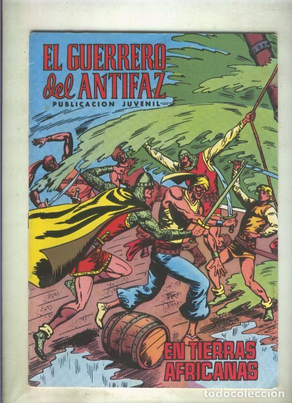 Comics: El Guerrero del Antifaz color numero 057: En tierras africanas (numerado 2 en trasera) - Manuel Gago
