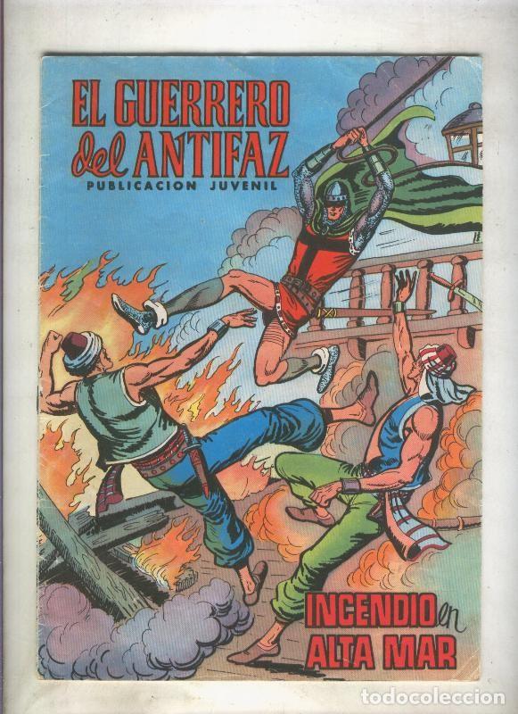 Comics: El Guerrero del Antifaz color numero 083: Incendio en alta mar (numerado 3 en trasera) - Manuel Gago