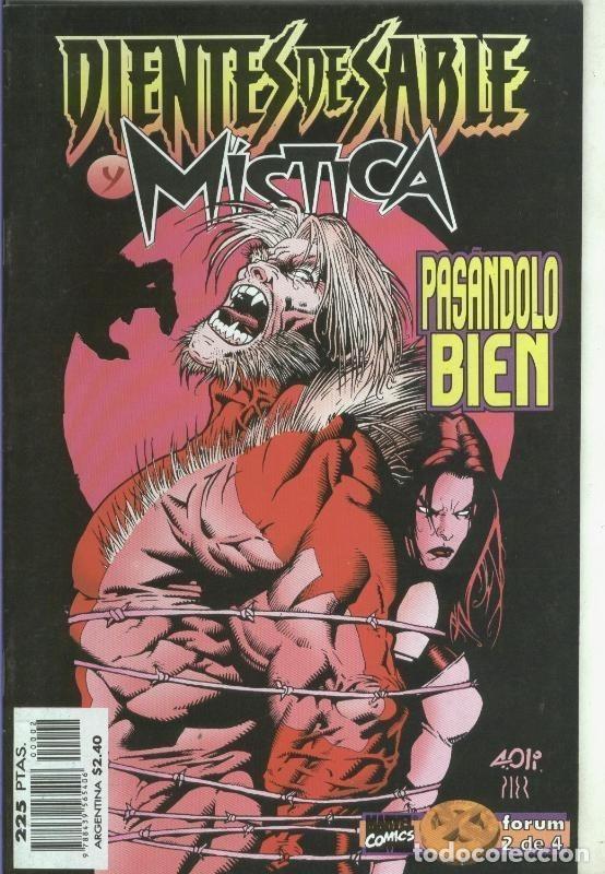 C&oacute;mics: Dientes de sable y Mistica numero 2 - Gonzalez-Olivetti