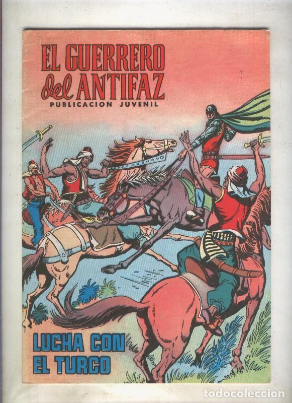 Comics: El Guerrero del Antifaz color numero 084: Lucha con el turco (numerado 4 en trasera) - Manuel Gago