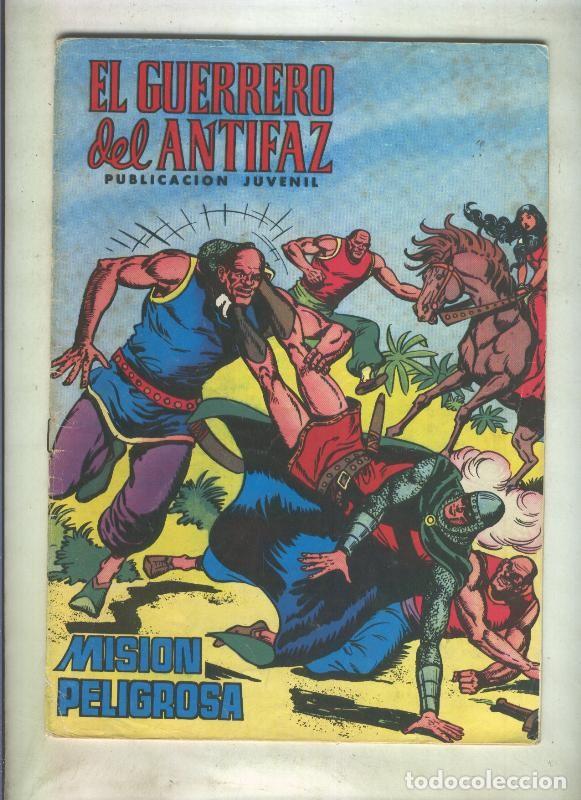 Comics: El Guerrero del Antifaz color numero 062: Mision peligrosa (numerado 4 en trasera) - Manuel Gago