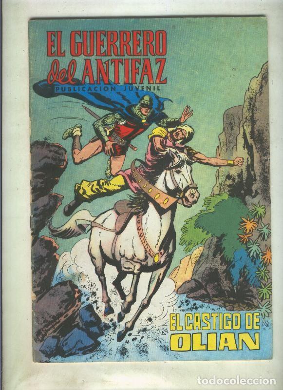 C&oacute;mics: El Guerrero del Antifaz color numero 071: El castigo de Olian (numerado 2 en trasera) - Manuel Gago