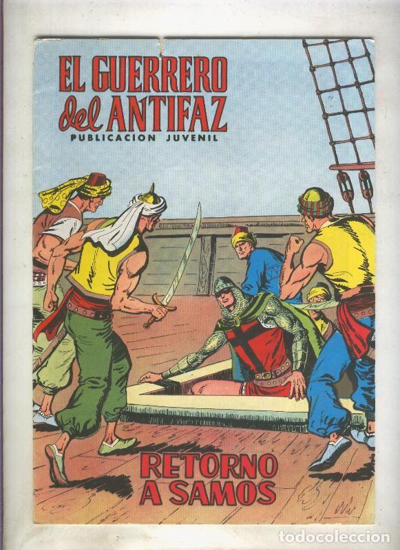 Fumetti: El Guerrero del Antifaz color numero 088: Retorno a Samos (numerado 1 en trasera) - Manuel Gago