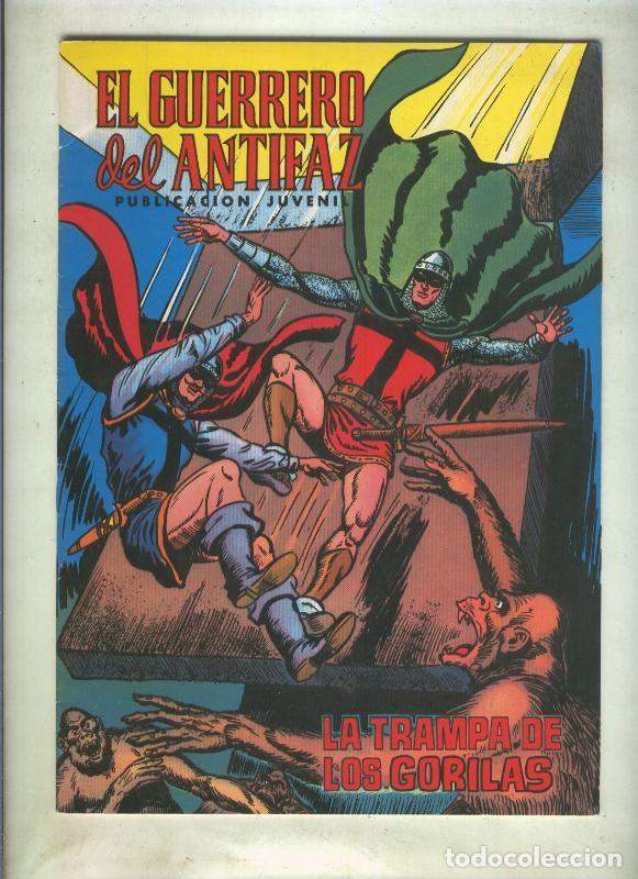 Comics: El Guerrero del Antifaz color numero 066: La trampa de los gorilas (numerado 1 en trasera) - Manuel