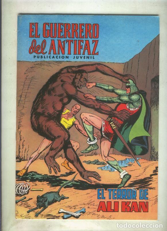 Comics: El Guerrero del Antifaz color numero 075: El terror de Ali Kan (numerado 1 en trasera) - Manuel Gago