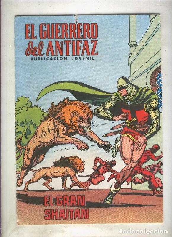 Comics: El Guerrero del Antifaz color numero 091: El gran Shaitan (numerado 4 en trasera) - Manuel Gago