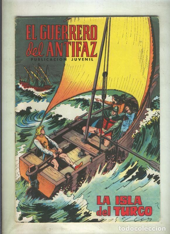 Comics: El Guerrero del Antifaz color numero 072: La isla del Turco (numerado 3 en trasera) - Manuel Gago