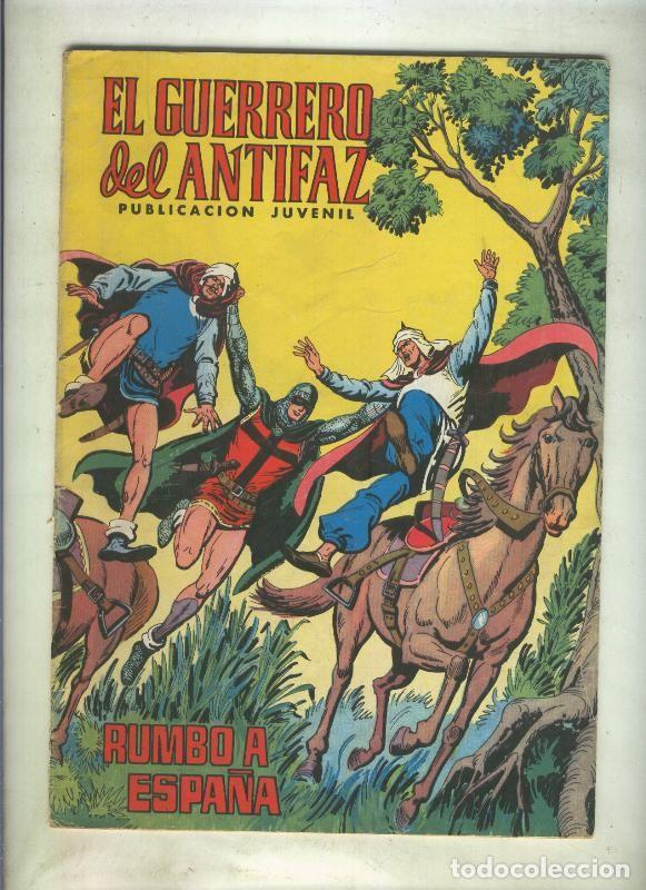 Comics : El Guerrero del Antifaz color numero 074: Rumbo a Espa&ntilde;a (numerado 3 en trasera) - Manuel Gago