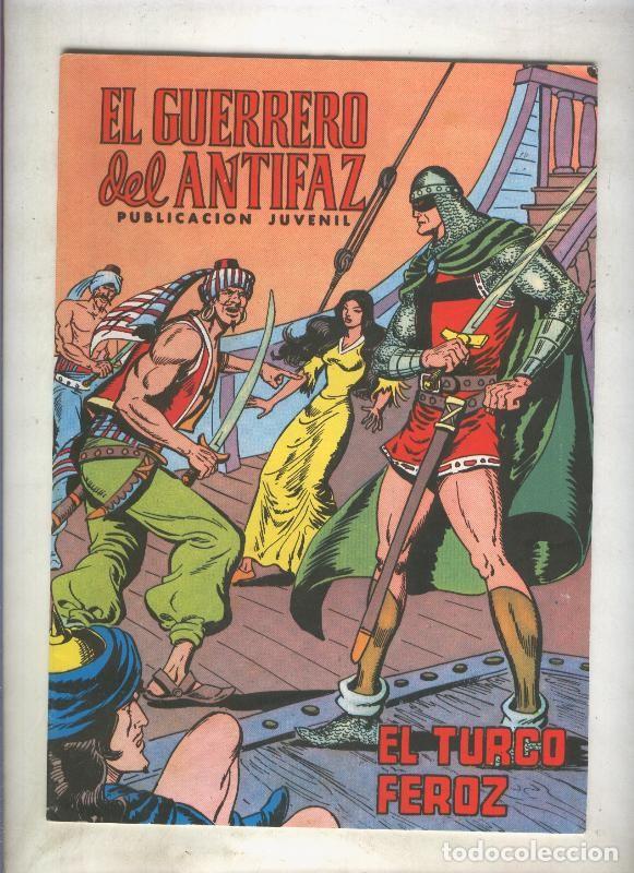Fumetti: El Guerrero del Antifaz color numero 081: El turco feroz (numerado 1 en trasera) - Manuel Gago