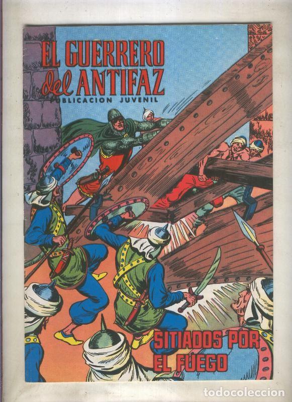 Comics: El Guerrero del Antifaz color numero 097: Sitiados por el fuego (numerado 4 en trasera) - Manuel Gag