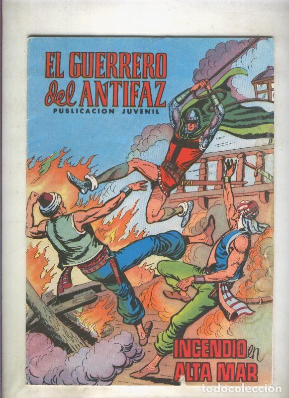 Comics: El Guerrero del Antifaz color numero 083: Incendio en alta mar (numerado 2 en trasera) - Manuel Gago