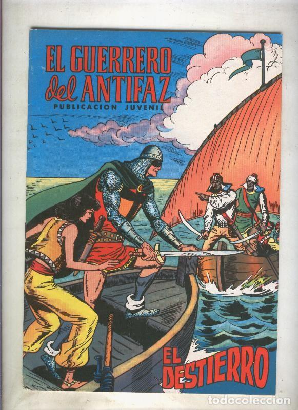 C&oacute;mics: El Guerrero del Antifaz color numero 080: El destierro (numerado 2 en trasera) - Manuel Gago