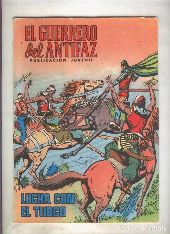 Comics: El Guerrero del Antifaz color numero 084: Lucha con el turco (numerado 3 en trasera) - Manuel Gago