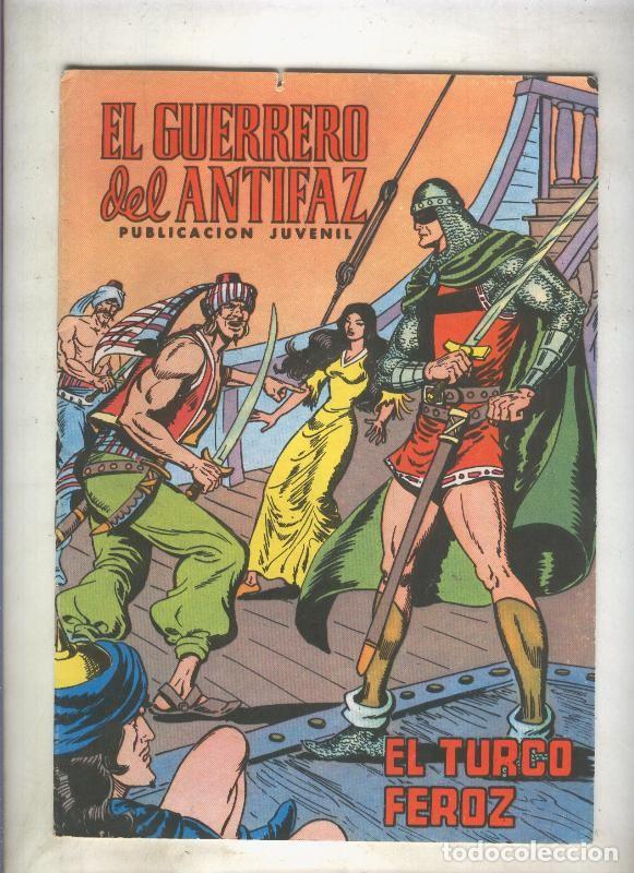 Comics: El Guerrero del Antifaz color numero 081: El turco feroz (numerado 4 en trasera) - Manuel Gago