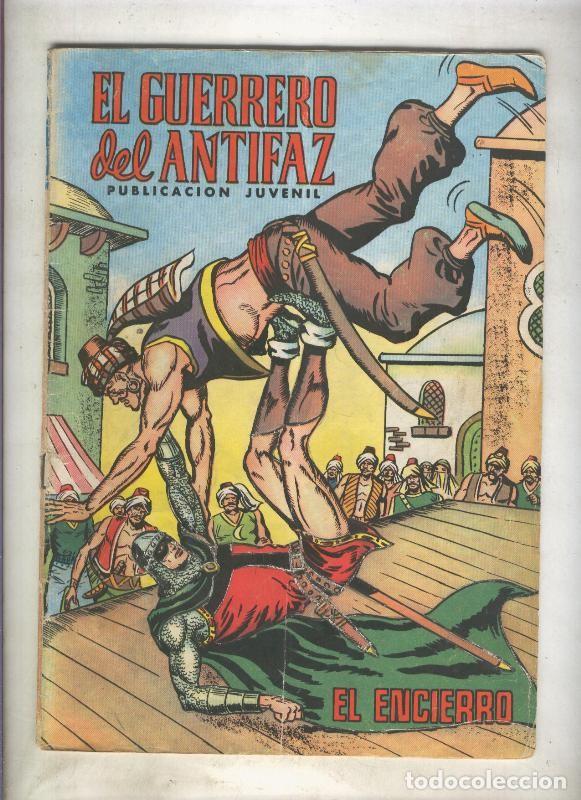 Comics: El Guerrero del Antifaz color numero 085: El encierro (numerado 5 en trasera) - Manuel Gago
