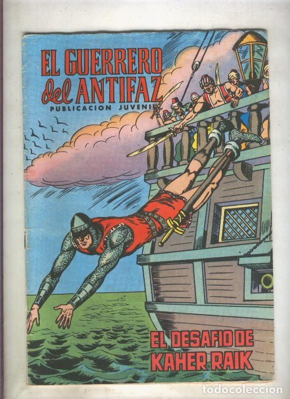 C&oacute;mics: El Guerrero del Antifaz color numero 082: El desafio de Kaher Raik (numerado 4 en trasera) - Manuel