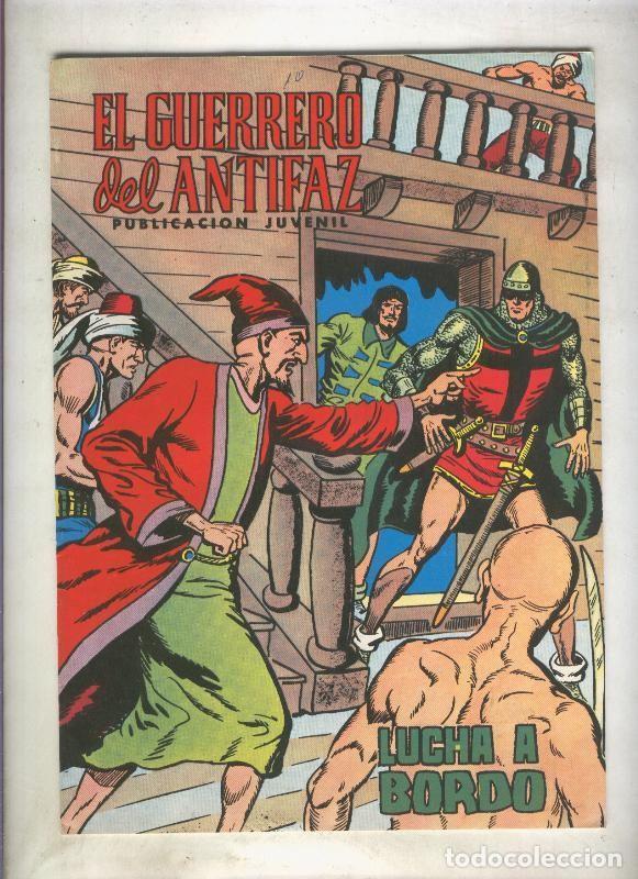 Comics: El Guerrero del Antifaz color numero 087: Lucha a bordo (numerado 4 en trasera) - Manuel Gago