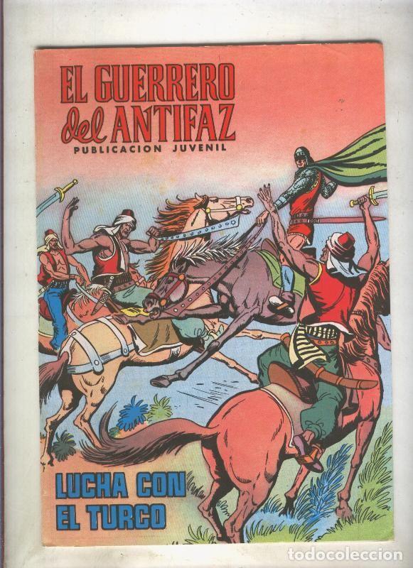 Comics: El Guerrero del Antifaz color numero 084: Lucha con el turco (numerado 1 en trasera) - Manuel Gago