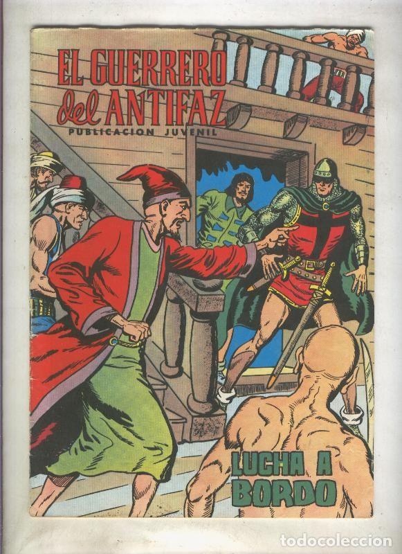 Fumetti: El Guerrero del Antifaz color numero 087: Lucha a bordo (numerado 1 en trasera) - Manuel Gago
