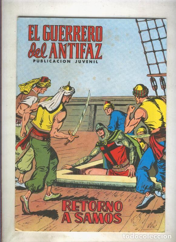 Comics : El Guerrero del Antifaz color numero 088: Retorno a Samos (numerado 3 en trasera) - Manuel Gago