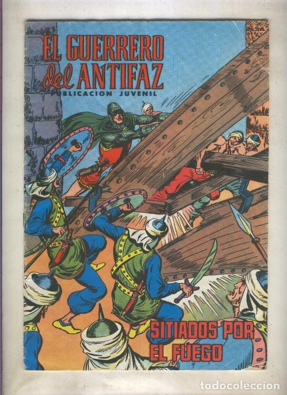 Comics : El Guerrero del Antifaz color numero 097: Sitiados por el fuego (numerado 3 en trasera) - Manuel Gag