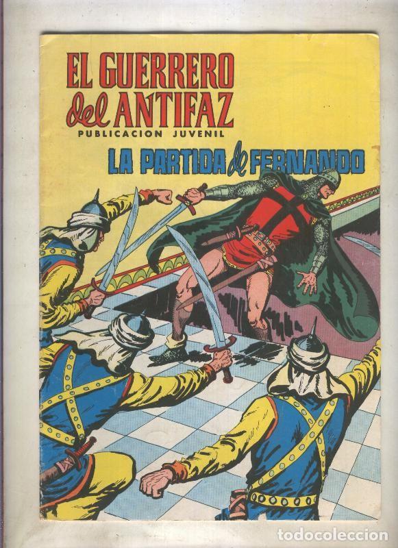 Comics: El Guerrero del Antifaz color numero 095: La partida de Fernando (numerado 2 en trasera) - Manuel Ga