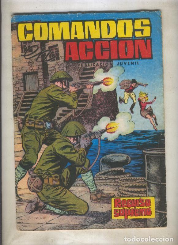 Comics: Comandos en accion numero 36: Roy Clark (numerado 2 en trasera) - J.M.Ortiz