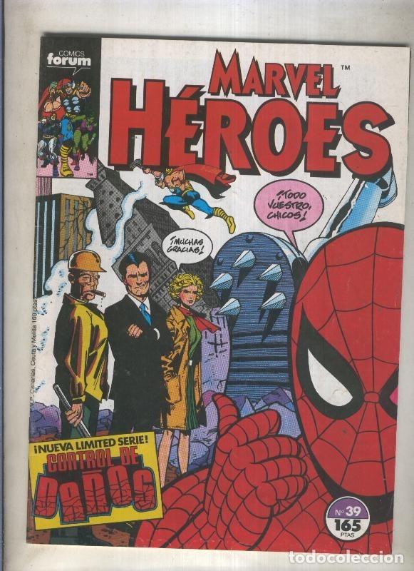 C&oacute;mics: Marvel Heroes numero 39: Control de Da&ntilde;os (numerado 3 en trasera) - Varios - Foto 1