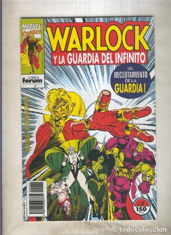 C&oacute;mics: Warlock y La Guardia del Infinito numero 02 (numerado 2 en trasera) - Varios - Foto 1
