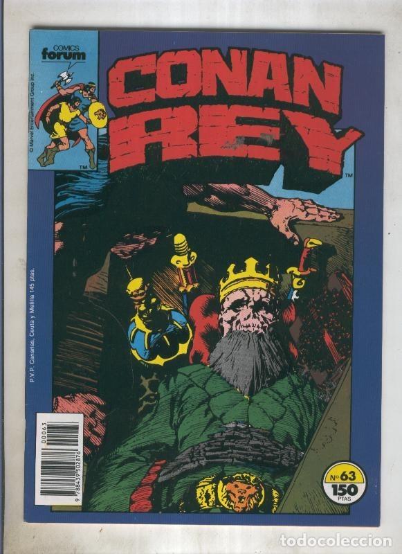 C&oacute;mics: Conan Rey numero 63 (numerado 1 en trasera) - Varios - Foto 1