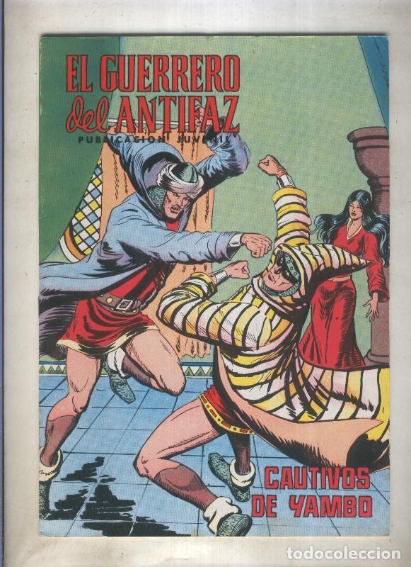 Comics: El Guerrero del Antifaz color numero 162: Cautivos de Yambo (numerado 1 en trasera) - Manuel Gago