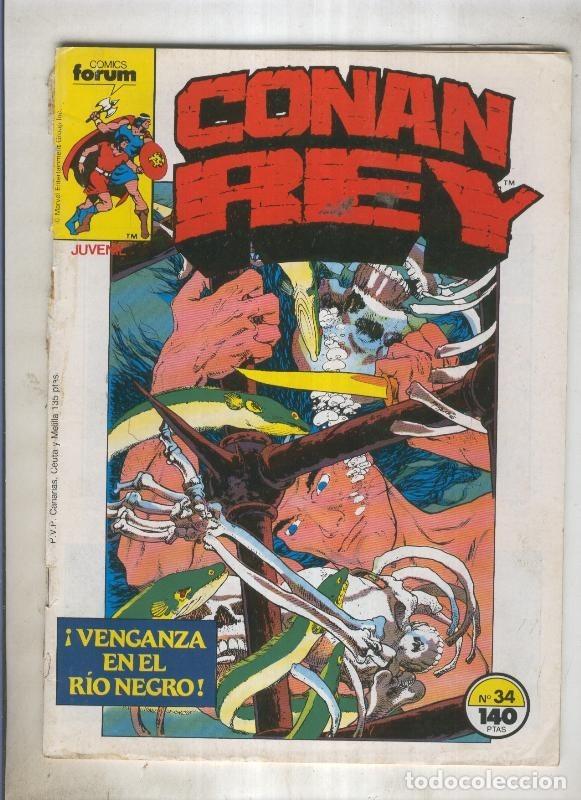 C&oacute;mics: Conan Rey numero 34 (numerado 2 en trasera) - Varios - Foto 1